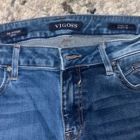 Vigoss Denim Jeans with Contrast Stitching - Picture 2 of 4